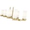 Z-Lite Danica 8 Light Linear Chandelier, 12in. W x 12.25in. H, Modern Gold 3044-8L-MGLD - alternate 7